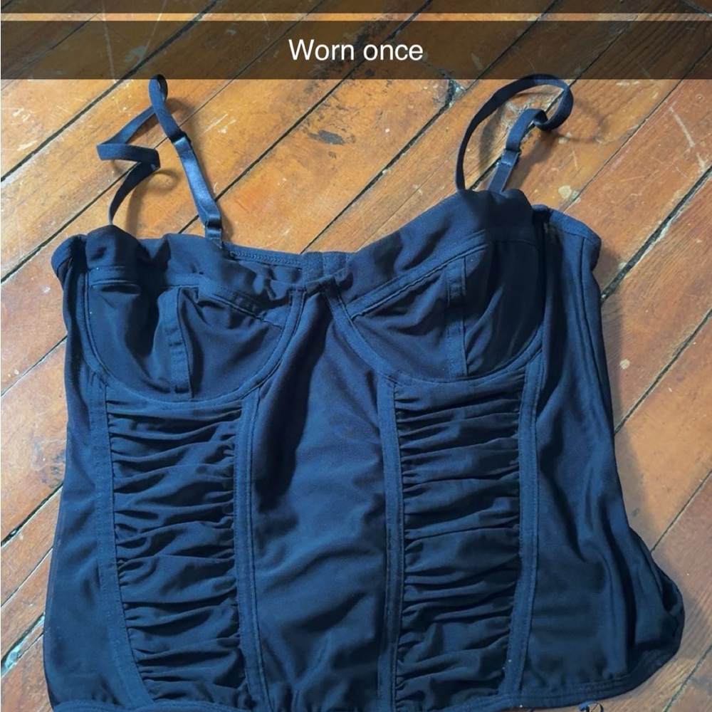 Elegant Black Women's Top